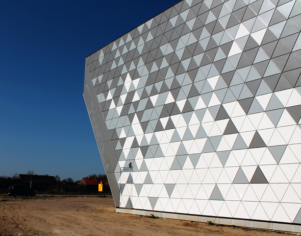 Driehoekpanelen sporthal de Triangel Nijmegen