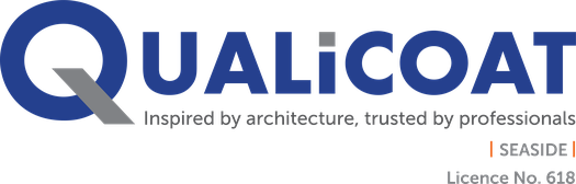 Qualicoat-licentielogo van Tilcoating, Seaside, licentienummer 618